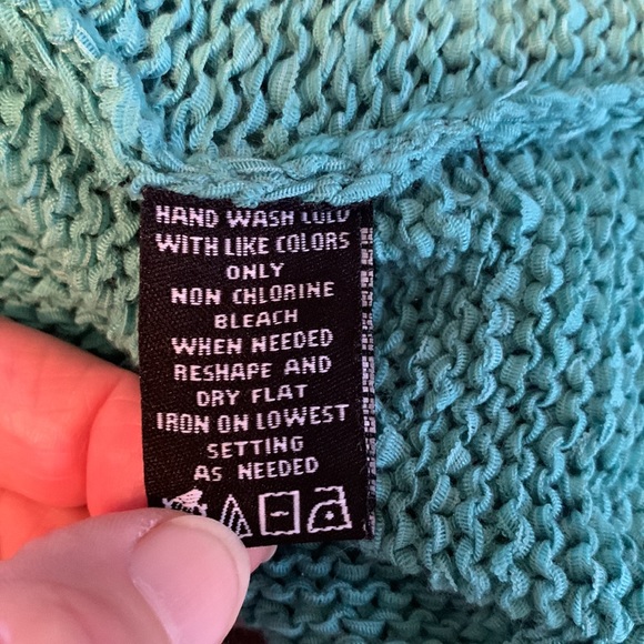 Norton Studio ribbed mint green sweater size S - Picture 8 of 10